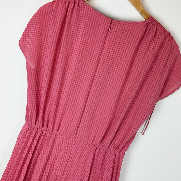 Gal Meets Glam Collection Pink Angelica Pleated Dress 10 - Picture 11 of 13